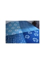 DOUBLE BEDSHEET, DARK BLUE, BATIK INDIGO DREAMS, COTTON