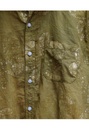 MADRAS LS SHIRT, SAGE, BATIK, COTTON