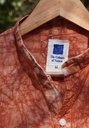MAO SS SHIRT, TERRACOTTA, BATIK FULL, COTTON