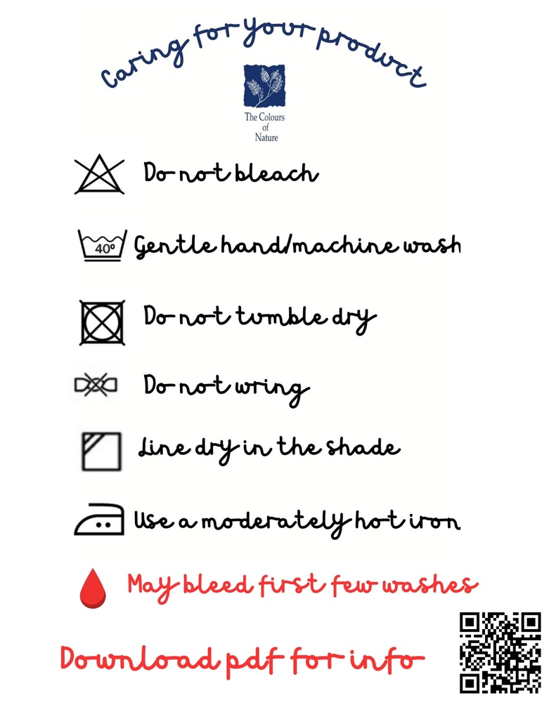 SET PILLOW COVER, LIGHT BLUE, BATIK SHIBORI, COTTON