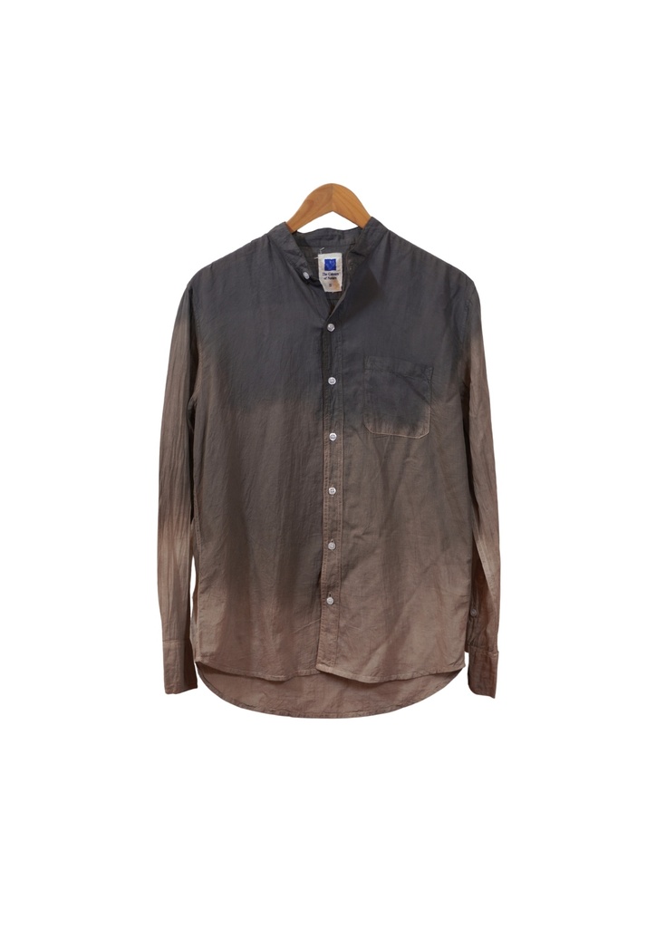 MAO LS SHIRT, GREY, SHIBORI_OMBRE, COTTON