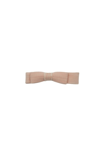 [HAC-RIB-L_PK-DEN] RIBBON HAIRCLIP, LIGHT PINK, DENIM
